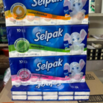 Selpak халаасны хуурай салфетка 🍀үнэртэй